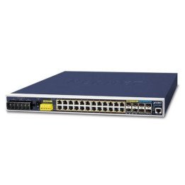 PLANET IGS-6325-24P4X Industriālais PoE slēdzis 24 PoE+ 4x10G SFP+