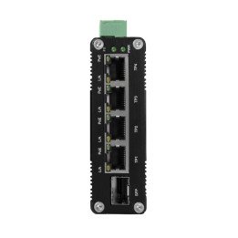 BCS BCS-ISP04G-1SFP Industriālais PoE slēdzis 4 porti 1Gbps