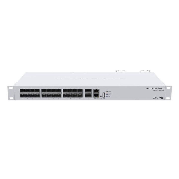 MikroTik CRS326-24S+2Q+RM 24x10GbE SFP+ 2x40GbE QSFP управляемый коммутатор
