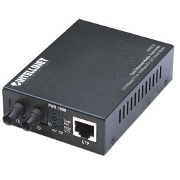 Intellinet 506519 Fast Ethernet медиаконвертер ST многомодовый 2 км