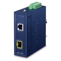 PLANET IECC-210T Industriālais EtherCAT mediju pārveidotājs 100M SFP