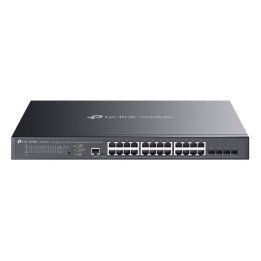 TP-Link SG3428XMPP pārvaldāms PoE++ slēdzis 24 PoE+ 4 SFP+