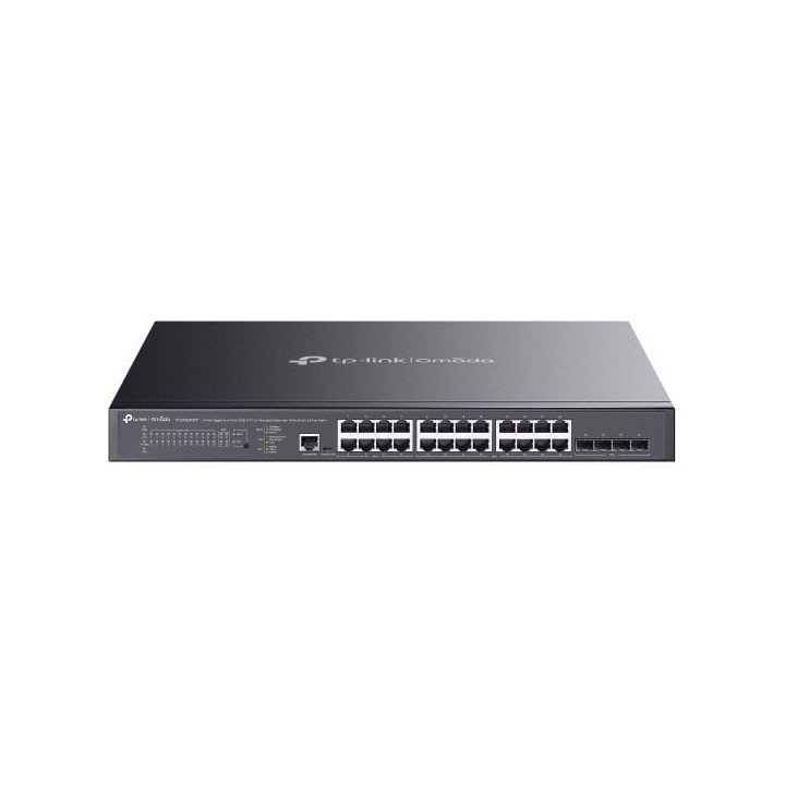 TP-Link SG3428XMPP pārvaldāms PoE++ slēdzis 24 PoE+ 4 SFP+