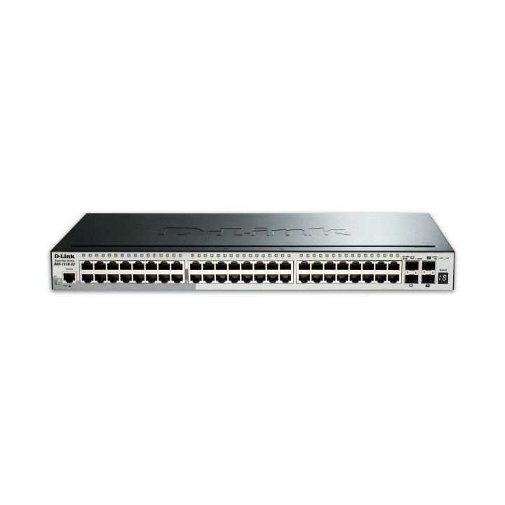 D-Link DGS-1510-52X управляемый L3 Gigabit коммутатор 52 порта 4 SFP