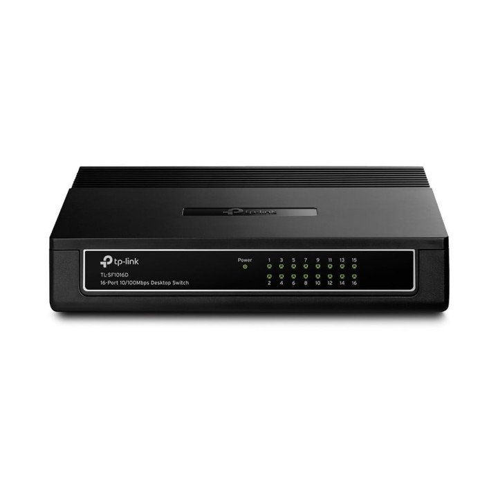 TP-Link TL-SF1016D 16-портовый 10/100Mbps неуправляемый коммутатор