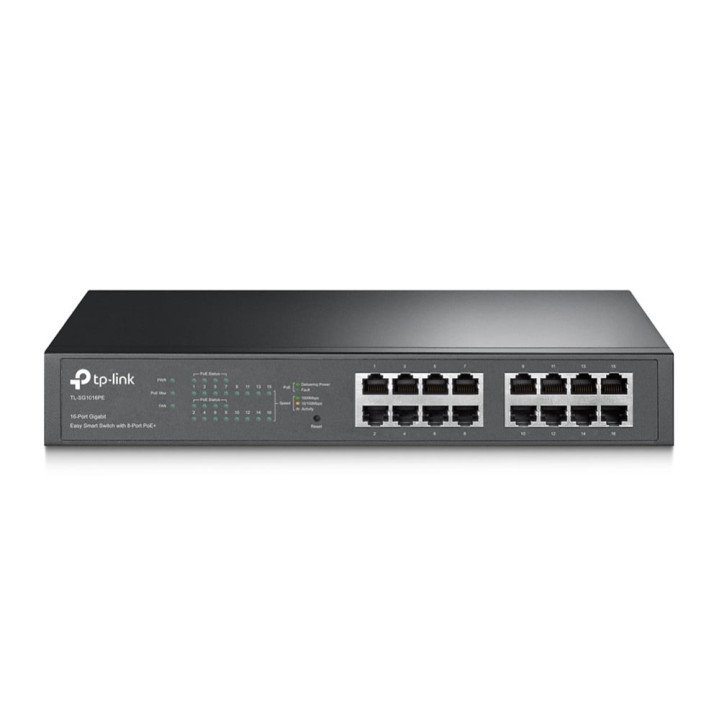 TP-Link TL-SG1016PE 16 portu Gigabit PoE+ Smart Switch
