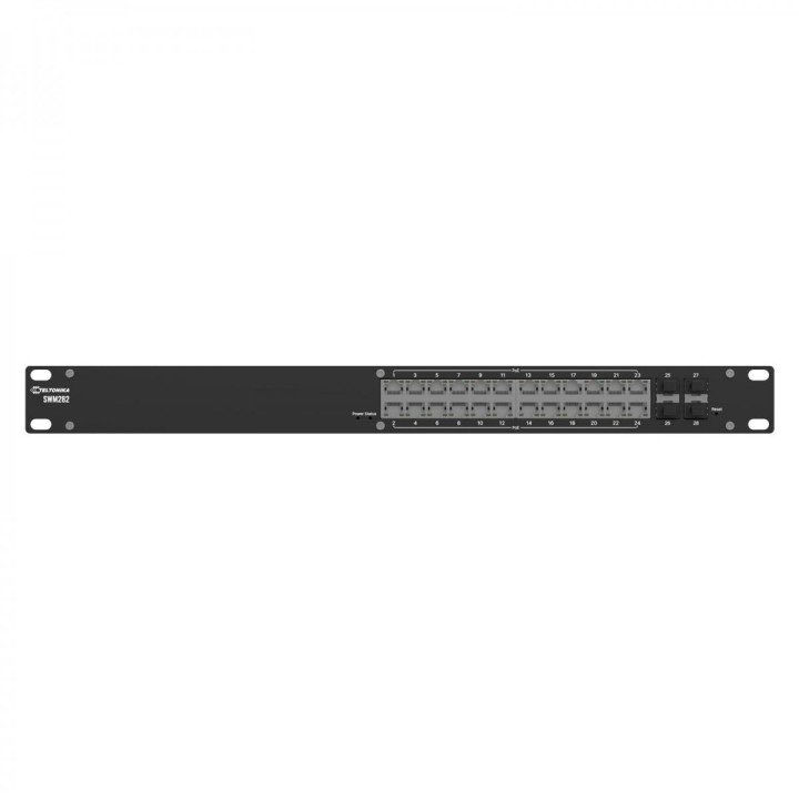 Teltonika SWM282 L2+ pārvaldāms slēdzis 24 PoE + 4 SFP