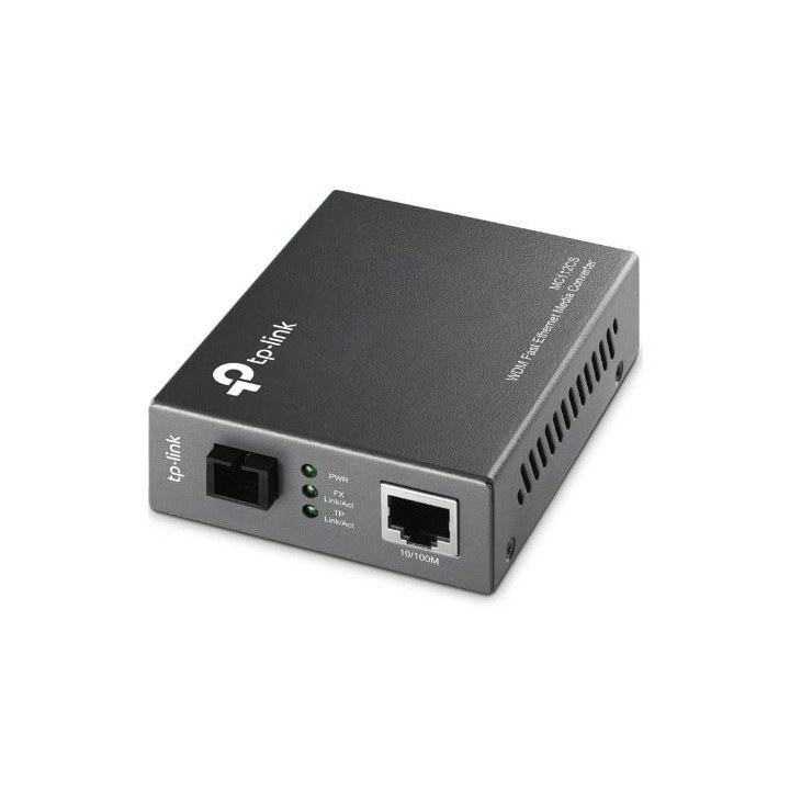 TP-Link MC112CS 10/100 Mbps RJ45 to 100 Mbps Single-mode SC WDM Bi-Directional Fiber Converter