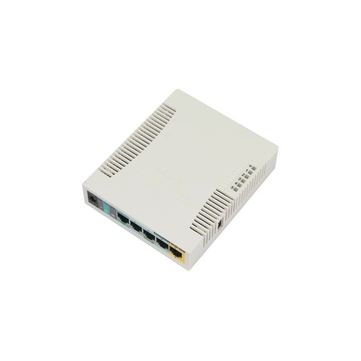 MikroTik RB951Ui-2HnD маршрутизатор 2.4GHz 100Mbps PoE