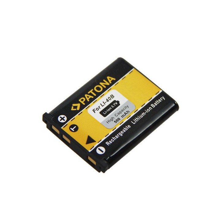 Patona PT1031 500mAh Li-Ion аккумулятор для Olympus Li-40B/Li-42B