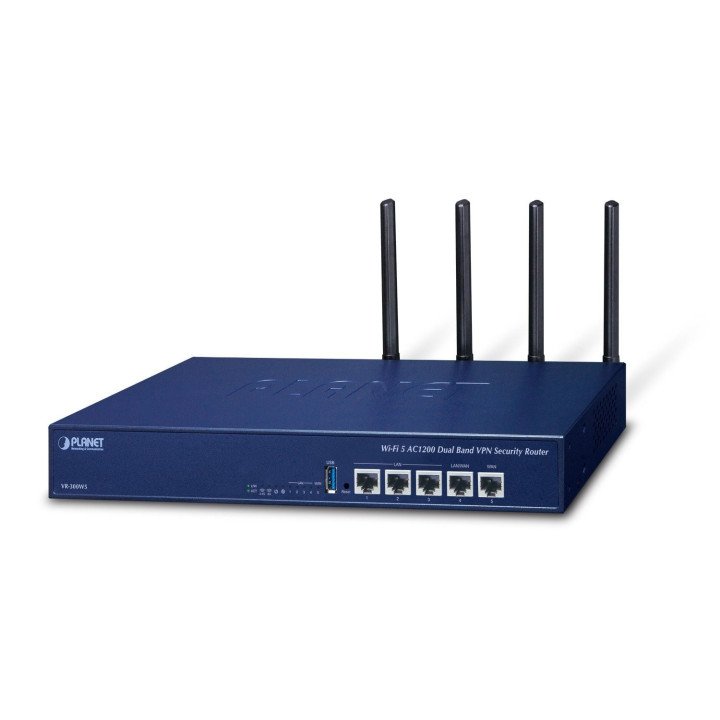 PLANET VR-300W5 AC1200 Dual Band VPN маршрутизатор
