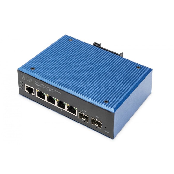 DIGITUS DN-651154 L2 управляемый Gigabit коммутатор 4+2 порта
