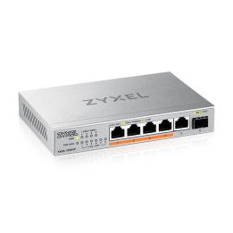 ZyXEL XMG-105HP 5 portu 2,5G PoE++ slēdzis 70W nepārvaldāms