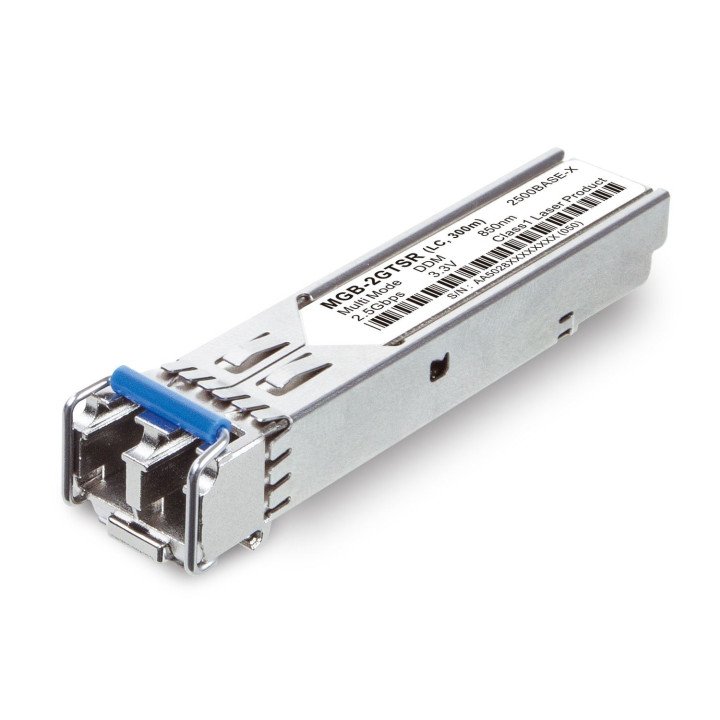 PLANET MGB-2GTSR 2.5G SFP raidītājs 300m daudzmodu 850nm DDM