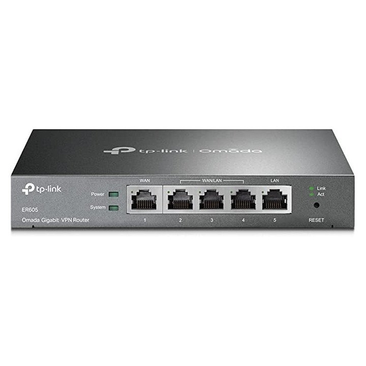 TP-Link TL-ER605 SafeStream Gigabit Multi-WAN VPN Router