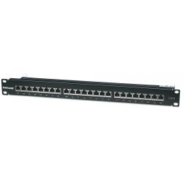 Intellinet 720038 Cat6 FTP 24-portu 1U ekranēts sadales panelis