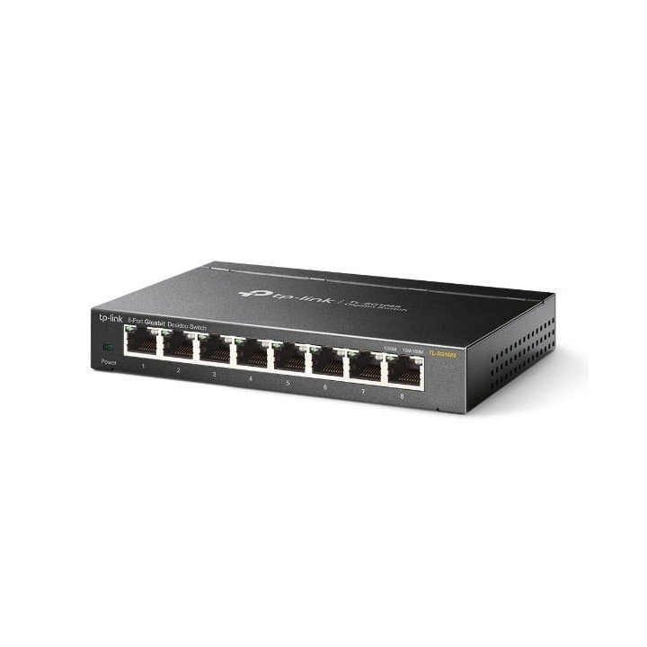 TP-Link TL-SG108S 8-портовый гигабитный неуправляемый коммутатор