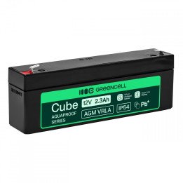 Green Cell AGM12V2-3AH-H 12V 2.5Ah AGM akumulators