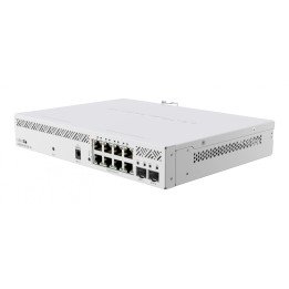 MikroTik CSS610-8P-2S+IN Pārvaldāms PoE slēdzis 8 PoE + 2 SFP+