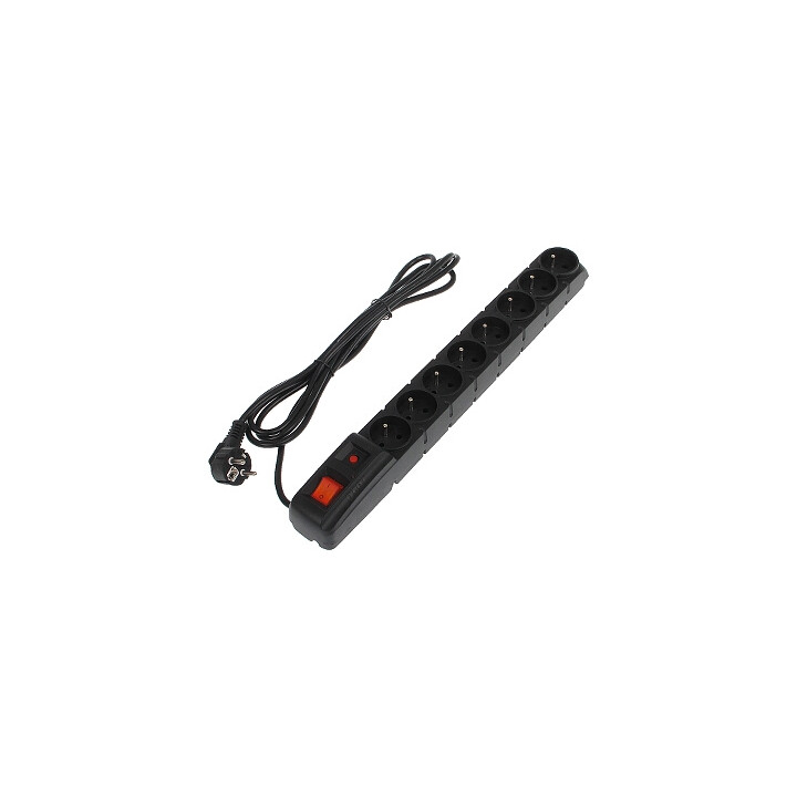 ACAR-S8/FA/RACK 8 kontaktligzdu PDU 230V AC 19"