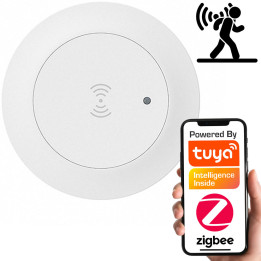 Griestu kustības un gaismas sensors 24GHz | ZigBee | TUYA Gudrs
