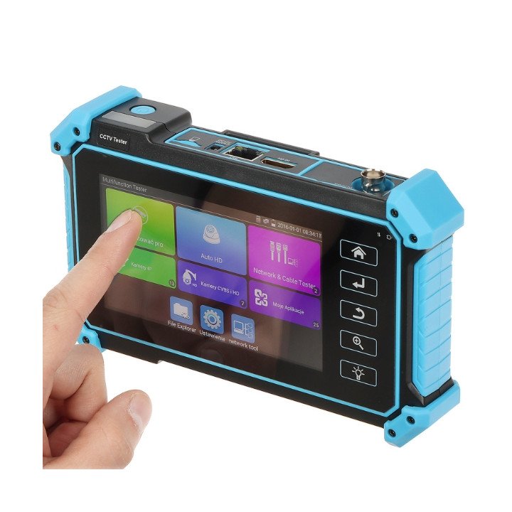 DELTA TESTER CS-H7-50H-S2 CCTV testeris Wi-Fi PoE