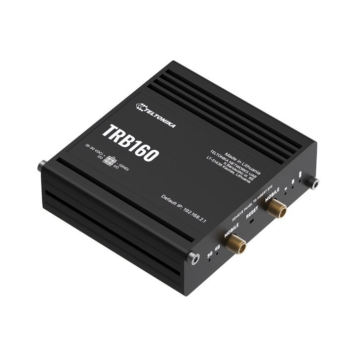 Teltonika TRB160 4G/LTE Router – Compact Industrial Cellular Gateway with Ethernet