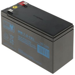 12В 7,2Ач Герметичная Свинцово-Кислотная Батарея 12V/7.2AH-MW