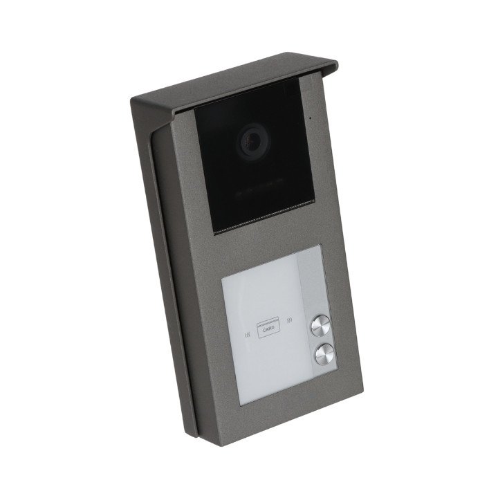 VIDOS S201-2 2-ģimeņu IP video durvju stacija 1080p PoE