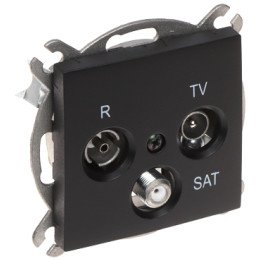 Elektro-Plast SANTRA/4153-19/EPN R-TV-SAT sienas kontaktligzda