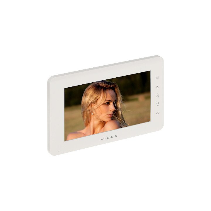 VIDOS M12W iekštelības monitors 7" IP domofons