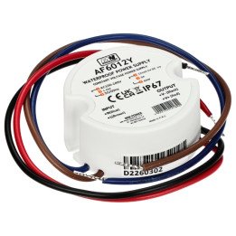 MW POWER 12V/5A-TP-V2 Barošanas bloks 12V 5A IP67