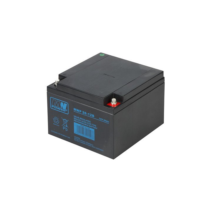 12V 26Ah Свинцово-кислотная Батарея 12V/26AH-MWP