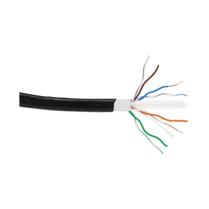 DAHUA PFM920-6UN-BLACK Cat6 U/UTP kabelis 1m