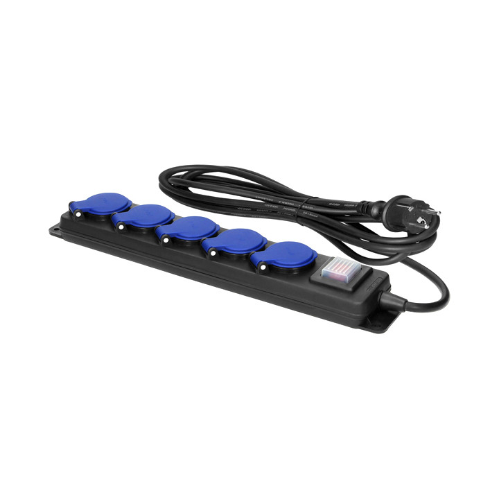 ORNO OR-AE-13298/3M Strāvas sadales bloks 5 ligzdas IP44