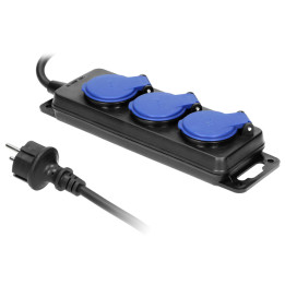 ORNO OR-AE-13158/5M Sadales bloks 3 ligzdas 5m