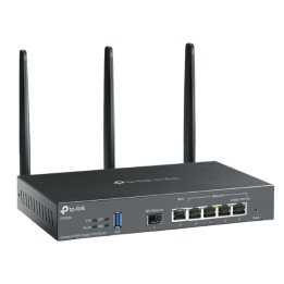 TP-LINK TL-ER706W VPN Router with Wi-Fi 6, Dual-Band 574+2402 Mbps, SFP Port