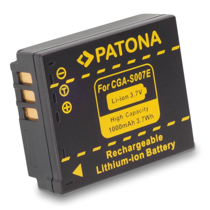Patona CGA-S007E Li-Ion аккумулятор 1000mAh 7V