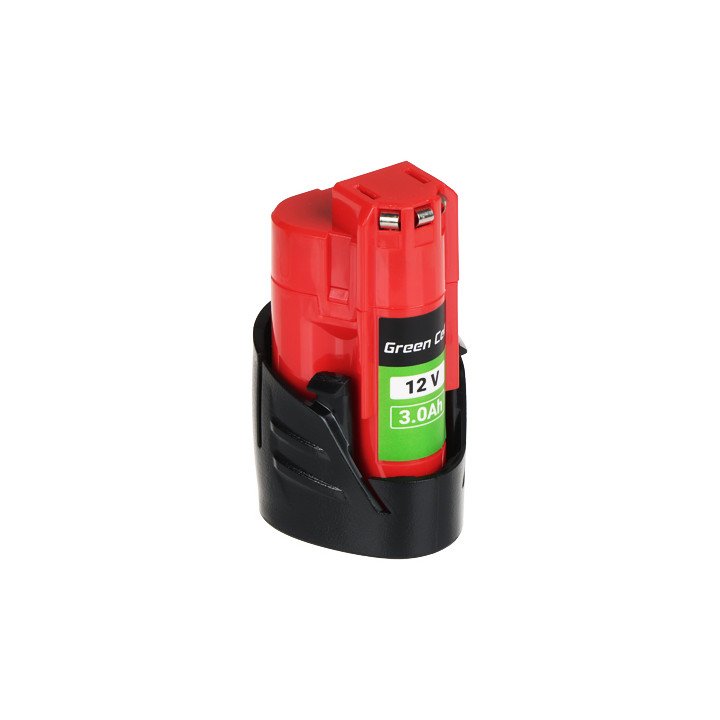 Green Cell PTML12V3-GC 12V 3Ah аккумулятор Milwaukee M12