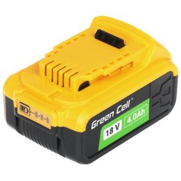 Green Cell PTDW18V4-GC 18V 4Ah аккумулятор для DeWalt XR