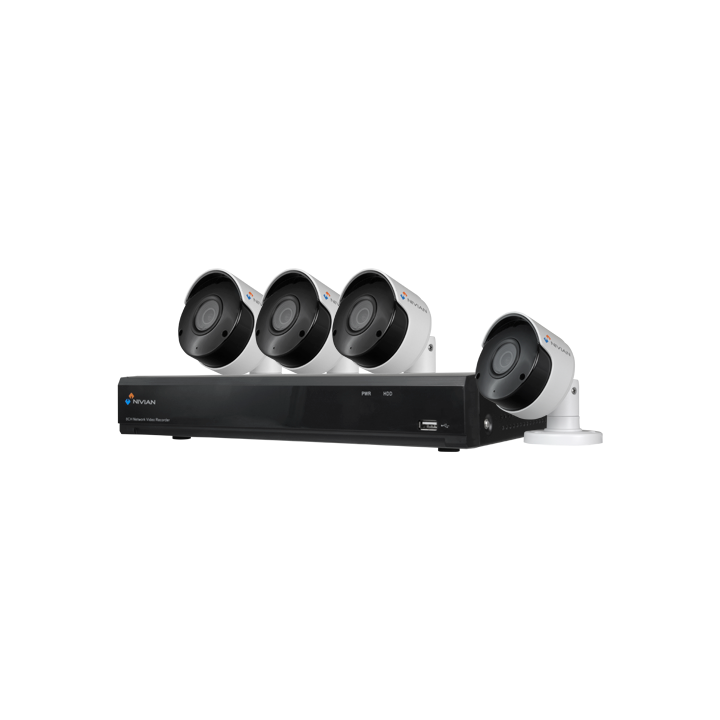NIVIAN RETAIL NV-KIT81-4CAM-8M 4 kameras 8MP komplekts