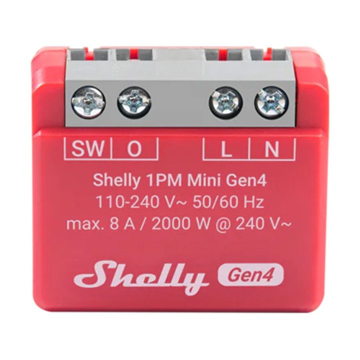 Shelly 1PM Mini Gen4 Temperature & Humidity Sensor with Zigbee/Matter