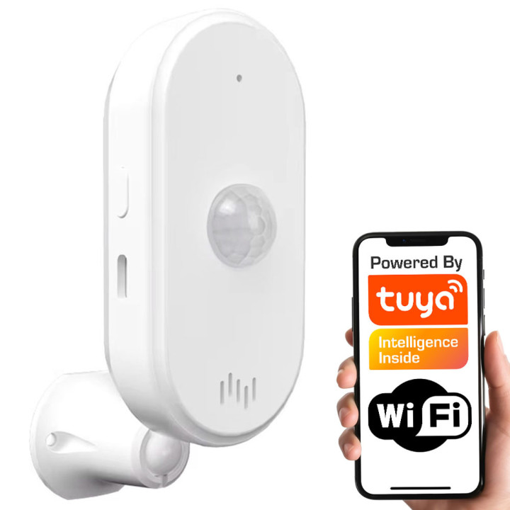 Tuya Smart PIR Motion Sensor with Sound Alarm WiFi 355446198