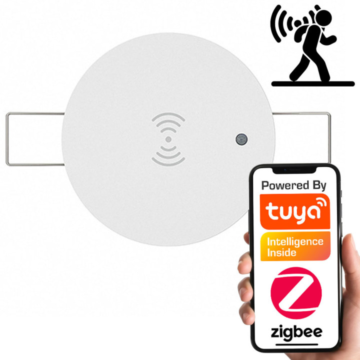 24GHz padziļināts griestu kustības un gaismas sensors | ZigBee | TUYA Gudrs