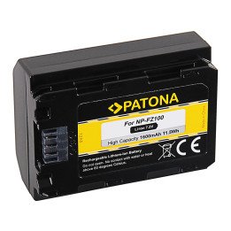Patona PT1285 Battery for Sony NP-FZ100 1600mAh Li-Ion