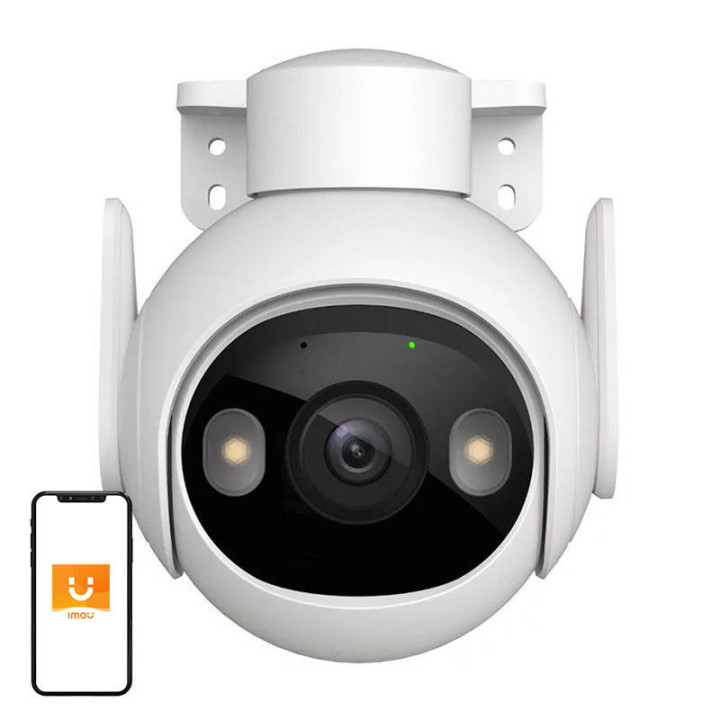 IMOU IPC-GS7EP-5M0WE-IMOU 3MP āra IP/PoE kamera ar Wi-Fi, duālo apgaismojumu un divvirzienu audio