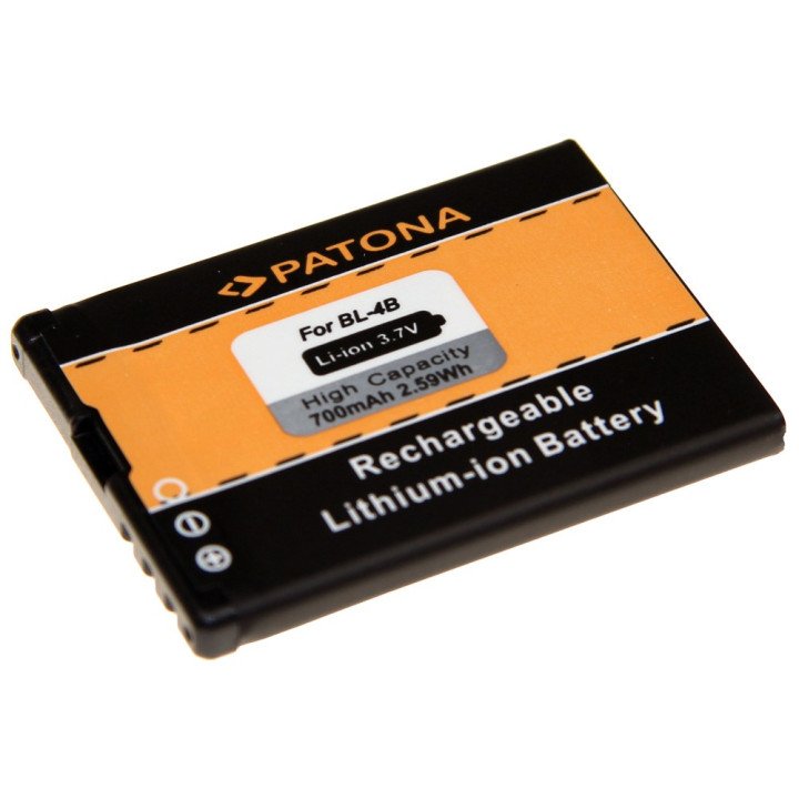 Patona BL-4B Replacement Battery 700mAh 3.7V Li-Ion for Nokia
