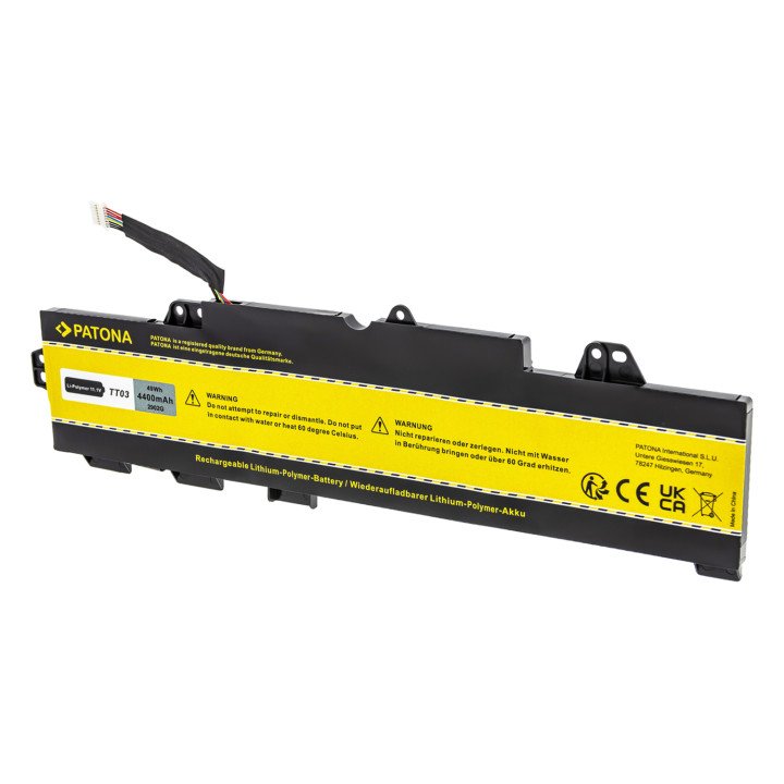 Patona PT2902 Laptop Battery HP 850 G5 4400mAh 11.55V Li-ion TT03XL