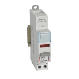 Legrand CX3 кнопка с красным LED 20A 100/400V
