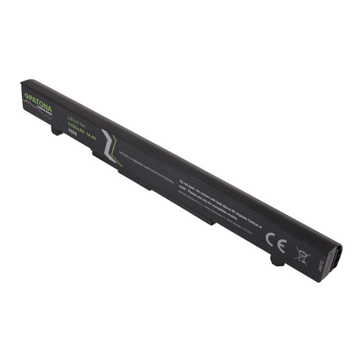 Patona PT2497 Premium Laptop Battery for Asus A41-X550 3350mAh 14.4V Li-ion